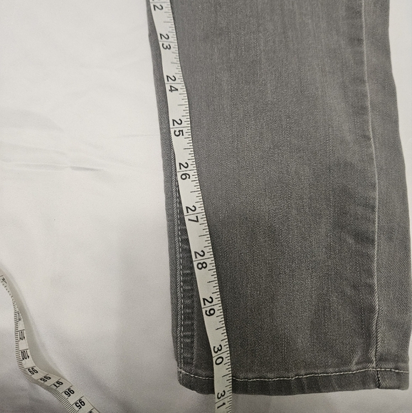 Justblack Gray Skinny Jeans With Distressed Hems! - Picture 8 of 9